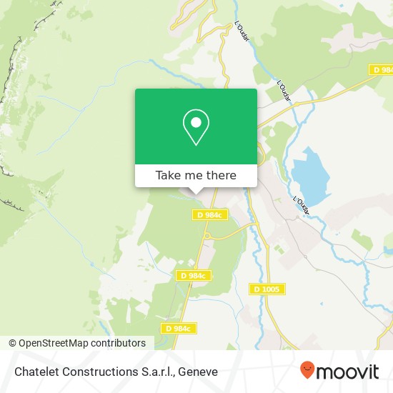 Chatelet Constructions S.a.r.l. Karte
