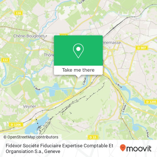 Fidéxor Société Fiduciaire Expertise Comptable Et Organsiation S.a. map