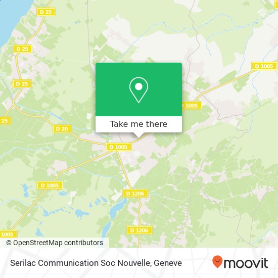 Serilac Communication Soc Nouvelle map