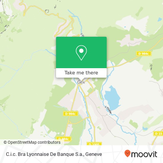 C.i.c. Bra Lyonnaise De Banque S.a. map