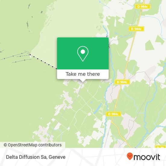 Delta Diffusion Sa map