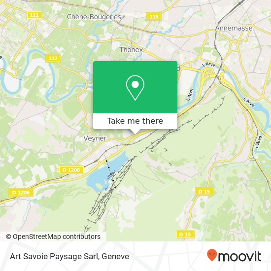 Art Savoie Paysage Sarl Karte