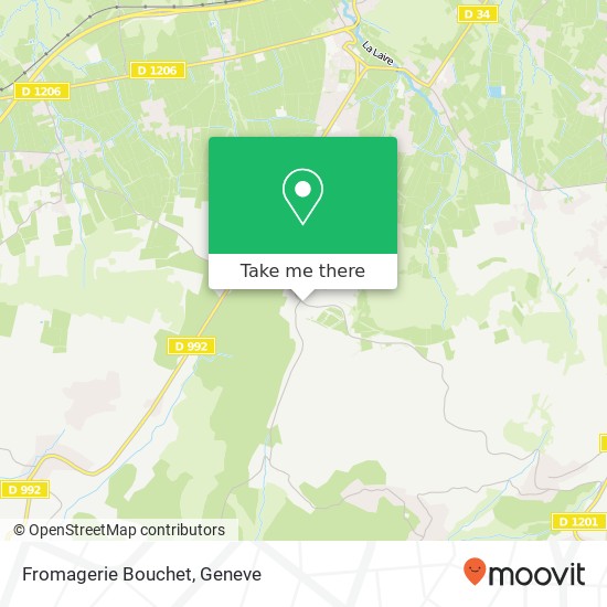 Fromagerie Bouchet map
