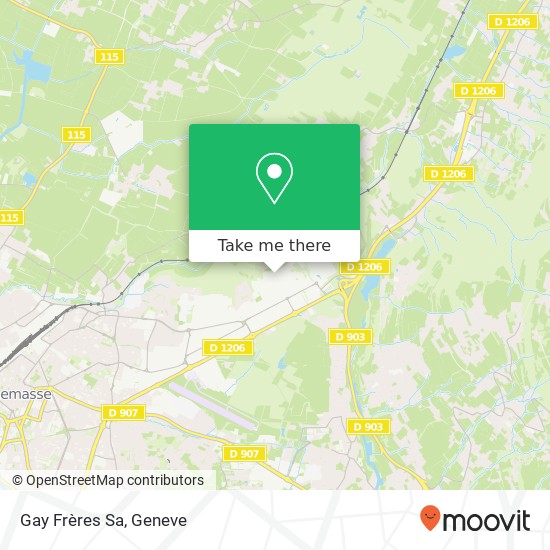 Gay Frères Sa map