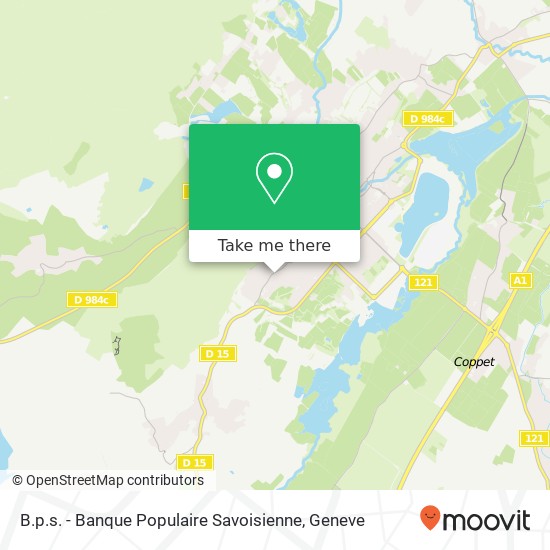 B.p.s. - Banque Populaire Savoisienne map