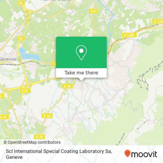 Scl International Special Coating Laboratory Sa map
