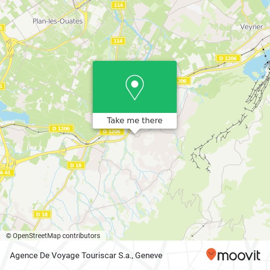 Agence De Voyage Touriscar S.a. map