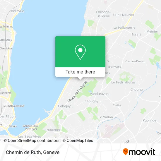 Chemin de Ruth map