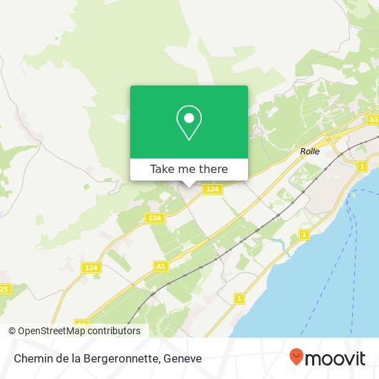 Chemin de la Bergeronnette map
