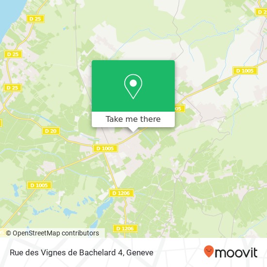 Rue des Vignes de Bachelard 4 map