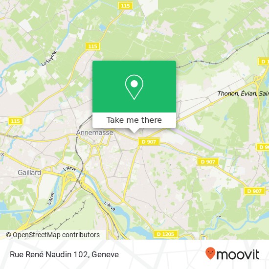 Rue René Naudin 102 map