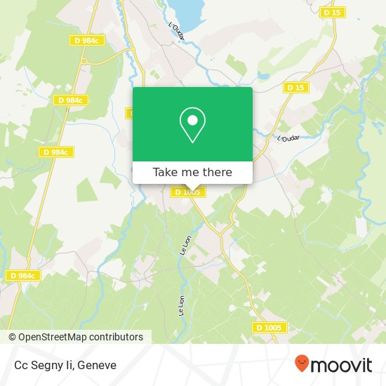 Cc Segny Ii map