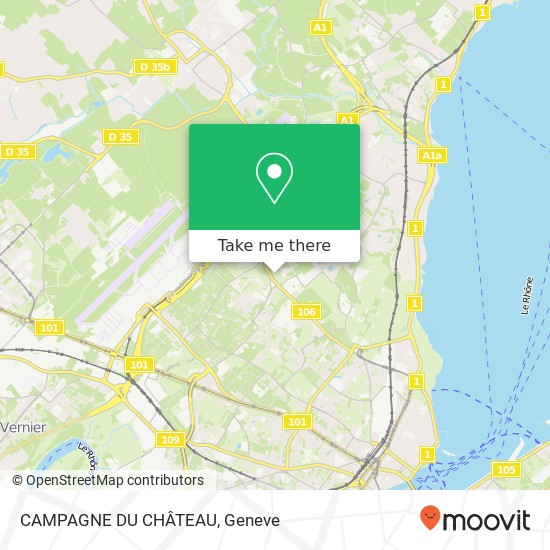 CAMPAGNE DU CHÂTEAU map