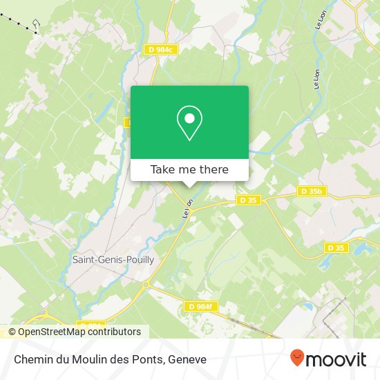 Chemin du Moulin des Ponts map