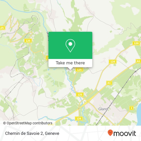 Chemin de Savoie 2 map