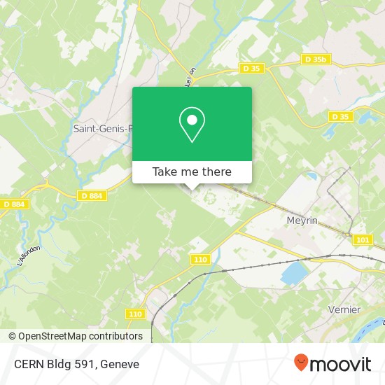 CERN Bldg 591 map