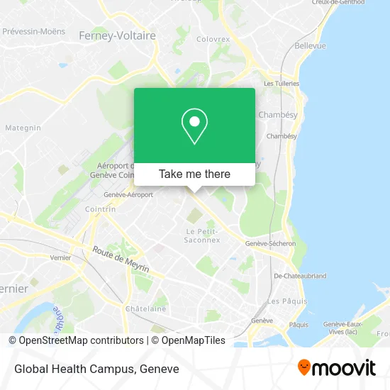 Global Health Campus map