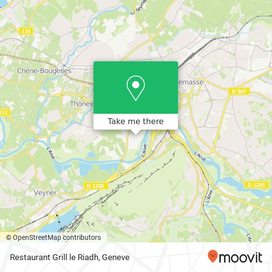 Restaurant Grill le Riadh map