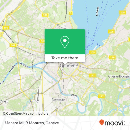 Mahara MHR Montres, Place du Grand-Mézel 3 1204 Genève map