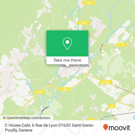 C House Cafe, 6 Rue de Lyon 01630 Saint-Genis-Pouilly map