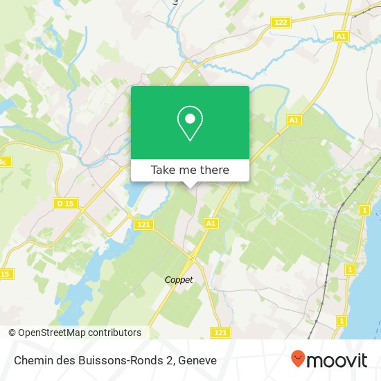 Chemin des Buissons-Ronds 2 map