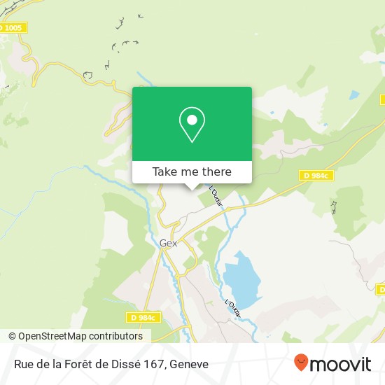 Rue de la Forêt de Dissé 167 map