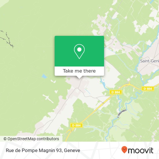 Rue de Pompe Magnin 93 map
