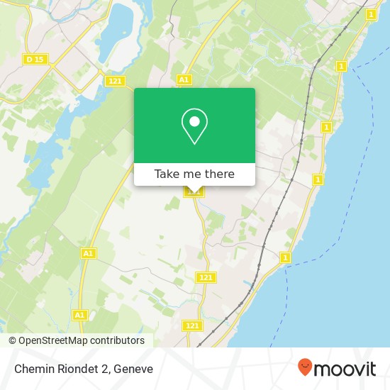 Chemin Riondet 2 map