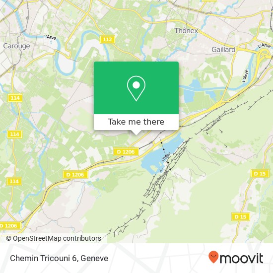 Chemin Tricouni 6 map