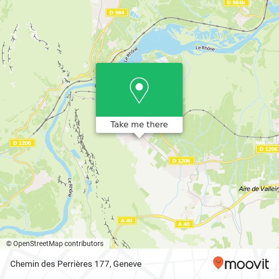 Chemin des Perrières 177 map