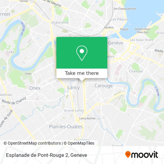 Esplanade de Pont-Rouge 2 map