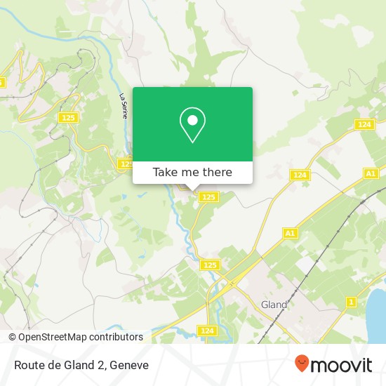 Route de Gland 2 map