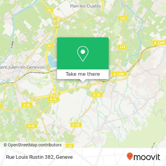 Rue Louis Rustin 382 map