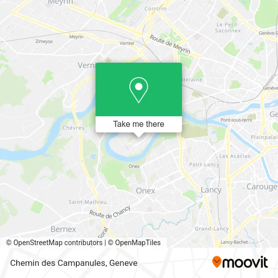 Chemin des Campanules map