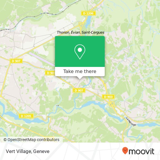 Vert Village map