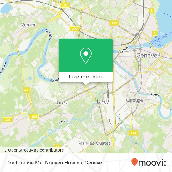 Doctoresse Mai Nguyen-Howles map