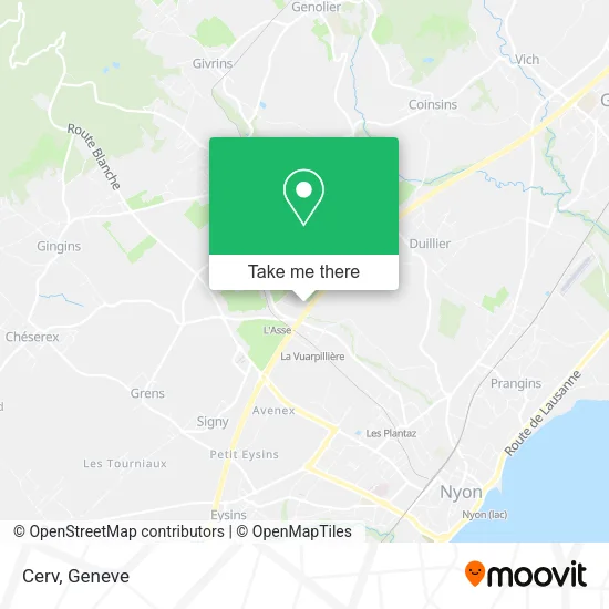 Cerv map
