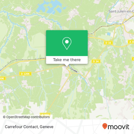 Carrefour Contact Karte