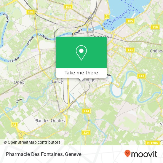 Pharmacie Des Fontaines map