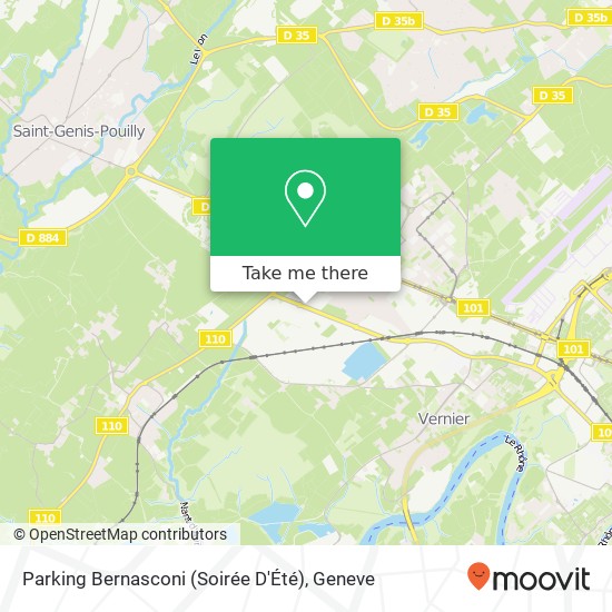 Parking Bernasconi (Soirée D'Été) map