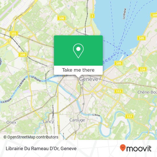 Librairie Du Rameau D'Or map