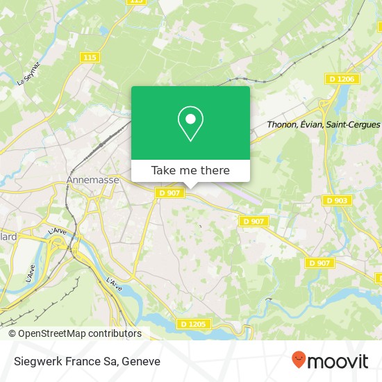 Siegwerk France Sa map