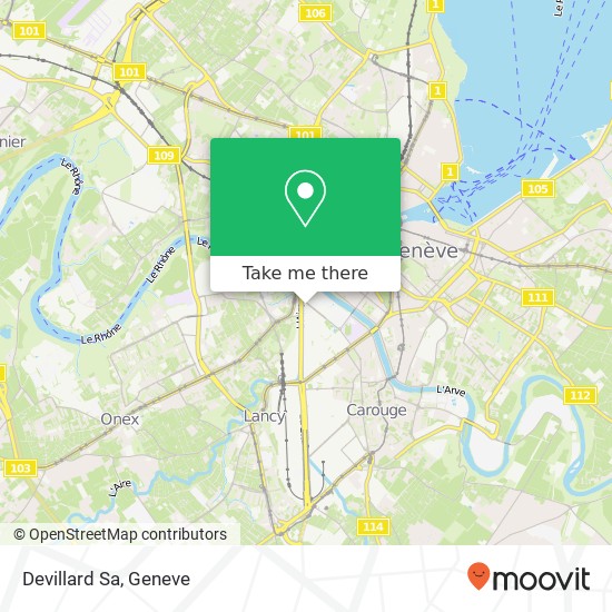 Devillard Sa map