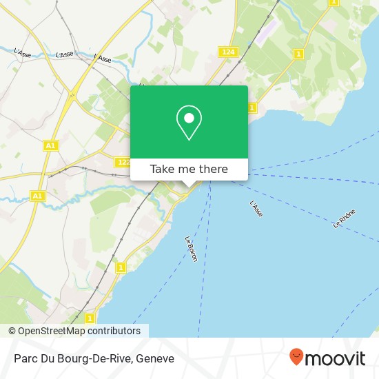 Parc Du Bourg-De-Rive Karte