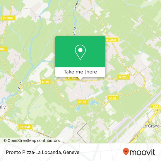 Pronto Pizza-La Locanda map