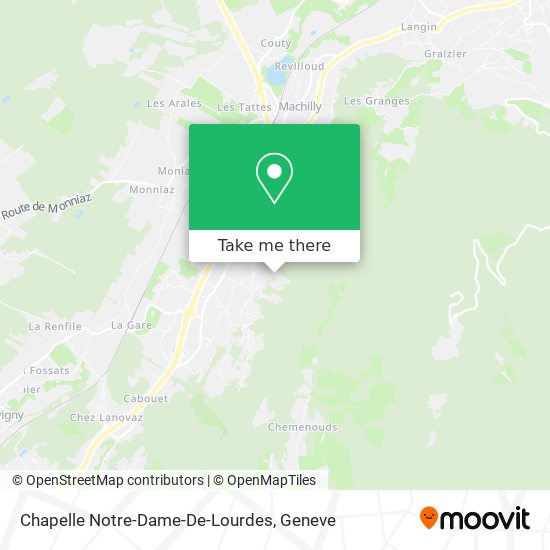 Chapelle Notre-Dame-De-Lourdes map