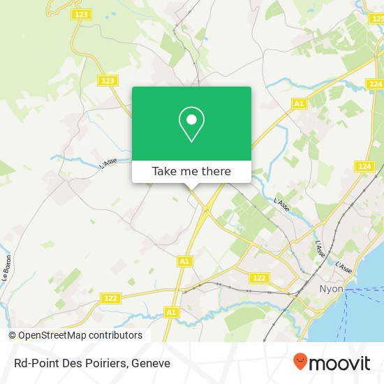 Rd-Point Des Poiriers map