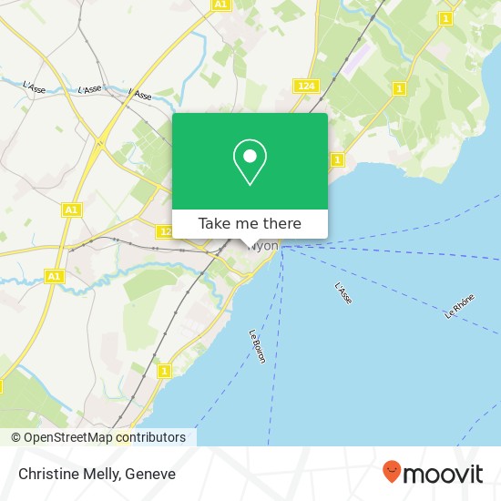 Christine Melly map