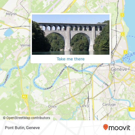 Pont Butin map