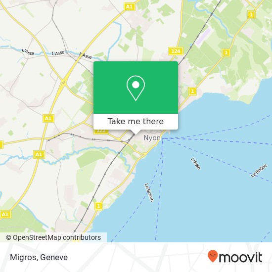 Migros map
